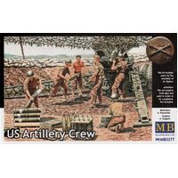 Master Box 1/35 US Artillery Crew Plastic Model Kit