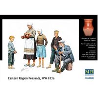 Master Box 1/35 Eastern Region Peasants, WW II era Plastic Model Kit