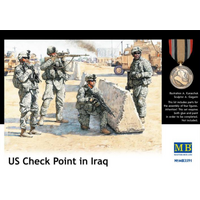 Master Box 1/35 US Check Point in Iraq Plastic Model Kit