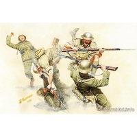 Master Box 1/35 Hand-to-hand fight, British and German Infantry. Battles in Northern Africa