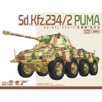 Magic Factory 1/72 Sd.Kfz.234/2 Puma Plastic Model Kit