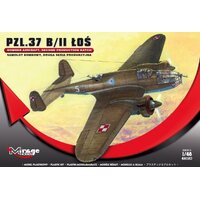 Mirage 1/48 PZL.37 B / II LOS BOMBER Plastic Model Kit