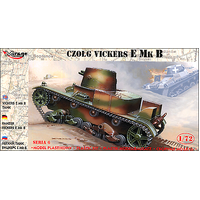 Mirage 1/72 TANK VICKERS E MK.B / SINGLE TURRET / Plastic Model Kit