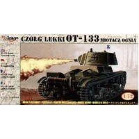 Mirage 1/72 OT-133 FLAME THROWER TANK Plastic Model Kit