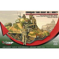 Mirage 1/72 Command Tank Grant Mk.I Plastic Model Kit