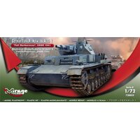 Mirage 1/72 German Tank Pz.Kpfw. IV Ausf. E ‘Fall Barbarossa’ USSR 1941 Plastic Model Kit