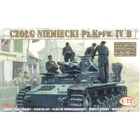 Mirage 1/72 PzKpfw IVB, 21 Panzerdivision (neu) 1943 Plastic Model Kit