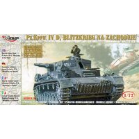 Mirage 1/72 German Tank Pz.Kpfw. IV Ausf. D 'BLITZKRIEG in the WEST' Plastic Model Kit