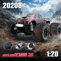 MJX 1/20 Hyper Go 4WD Off-road Brushless 2S RC Monster Truck