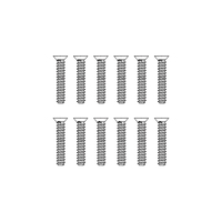 MJX Countersunk Flat Head Screws (12pcs) [M26125]