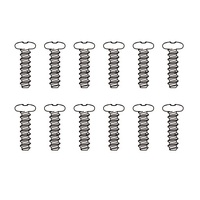 MJX Round Head Flat Tail Screws (12Pcs)