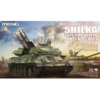 Meng 1/35 Russian ZSU-23-4 Shilka Self-Propelled Anti-Aircraft Gun Plastic Model Kit