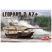 Meng 1/35 German Main Battle Tank Leopard 2A7+ Plastic Model Kit