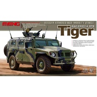 Meng 1/35 Russian Armored High-Mobility Vehicle Tiger GAZ 233014 STS Plastic Model Kit