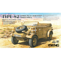 Meng 1/35 German Pkw.K1 Kübelwagen Type 82 (North Africa) Plastic Model Kit