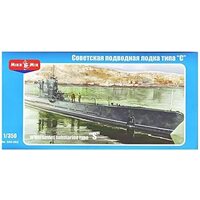 Micromir 1/350 SHCH-303 Soviet Navy submarine (ex AMP 301 ) Plastic Model Kit