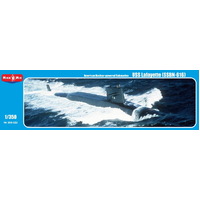 Micromir 1/350 USS Lafayette Plastic Model Kit