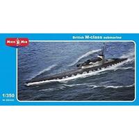 Micromir 1/350 British M-Class submarine Plastic Model Kit