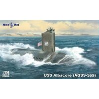 Micromir 1/350 Albacore Plastic Model Kit