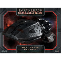 *DISC*Moebius 1/4105 Battlestar Galactica: Battlestar Pegasus Plastic Model Kit [931]