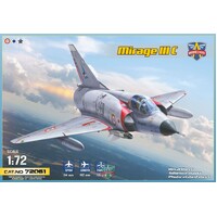 ModelSvit 1/72 Mirage IIIC all-weather interceptor (6 camo schemes) Plastic Model Kit