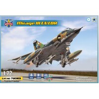 ModelSvit 1/72 Mirage IIIEA/EBR (6 camo schemes) Plastic Model Kit