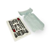 Maverick Clear Lexan Phantom XB Body & Wing - W/ Decal [150089]