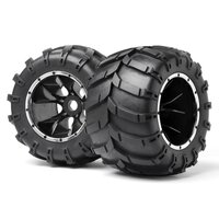 Maverick MV24107 Mounted Wheels and Tyres 2 Pcs (Blackout MT)