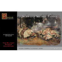 Pegasus 1/72 German Schwerekleinerpanzer Tanks (2 per pack)