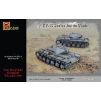 Pegasus 1/72 KV-1S Soviet Battle Tanks (2 per pack)