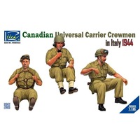 Riich Models 1/35 Canadian Universal Carrier Crewmen, Italy Campaign 1944 Plastic Model Kit