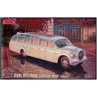 Roden 1/72 OPEL BLITZBUS LUDEWIG "AERO" - 1937 Plastic Model Kit