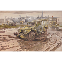 Roden 1/35 M 42 US 3/4 ton 4x4 Command truck Plastic Model Kit