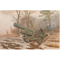 Roden 1/35 BL 8-inch Howitzer Mk.VI Plastic Model Kit