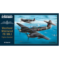 Special Hobby 1/32 Westland Whirlwind FB MK.I ‘Fighter-Bomber’ Hi-tech kit Plastic Model Kit