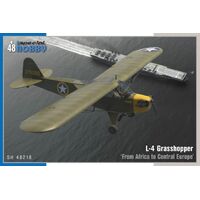 Special Hobby 1/48 L-4 Grasshopper ‘From Africa to Central Europe’ Plastic Model Kit