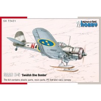 Special Hobby 1/72 SAAB B-5 ‘Swedish Dive Bomber’ Plastic Model Kit