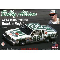 Salvinos J R 1/24 Bobby Allison #88 Buick Regal 1982 Winner Plastic Model Kit