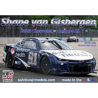 Salvinos J R 1/24 Trackhouse Racing 2023 Shane Van Gisbergen Camaro Plastic Model Kit