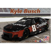 Salvinos J R 1/24 Richard Childress Racing 2024 Kyle Busch Camaro "Cheddars" Plastic Model Kit [RCC2024KBP]