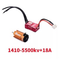 Surpass Rocket V2 Orange Mini-z 1410 brushless motor  9500kv w/Red 18A ESC combo set