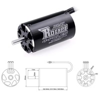 Surpass Rocket-RC 3660 brushless rc boat motor 3250kv