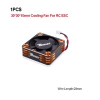 Surpass Hobby Rocket Aluminium cooling fans 30x30mm 28000RPM @5.8V-8.4V Black & Orange