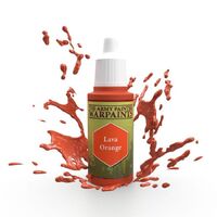 The Army Painter Warpaints: Lava Orange - 18ml Acrylic Paint