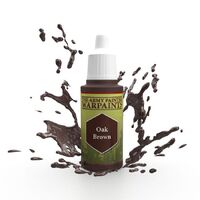 The Army Painter Warpaints: Oak Brown - 18ml Acrylic Paint