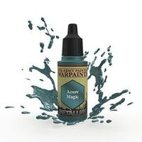 The Army Painter Warpaints Metallic: Azure Magic - 18ml Acrylic Paint