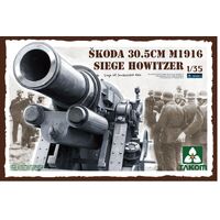 Takom 1/35 Skoda 30.5cm M1916 Siege Howitzer Plastic Model Kit [2011]