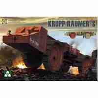 Takom 1/35 WWII German Super Heavy Mine Clearing Vehicle Krupp Raumer S Plastic Model Kit [2053]