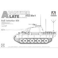 Takom 1/35 WWII German medium Tank Sd.Kfz.171/267 Panther A late production w/ full interior kit 2 in 1 Plastic Model Kit