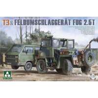 Takom 1/35 T3+ Feldumschlaggerät FUG 2.5t Plastic Model Kit